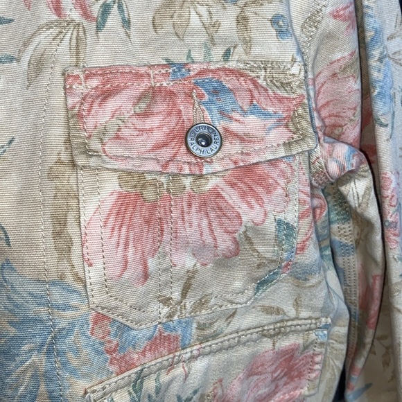 Lauren Ralph Lauren floral print denim jacket - Picture 3 of 12